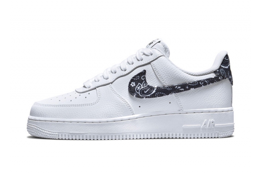 AIR FORCE 1 LOW '07 ESSENTIAL WHITE BLACK PAISLEY W [DH4406-101]