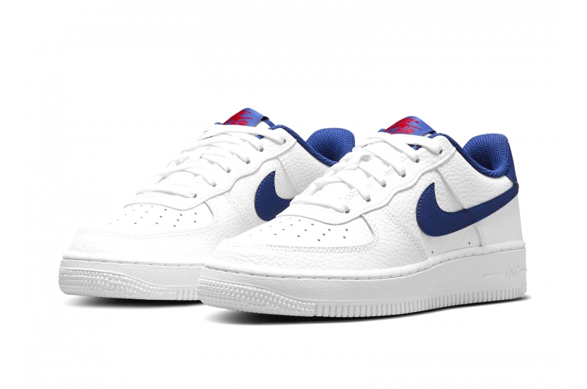 AIR FORCE 1 LOW WHITE DEEP ROYAL GS [CT3839-101]